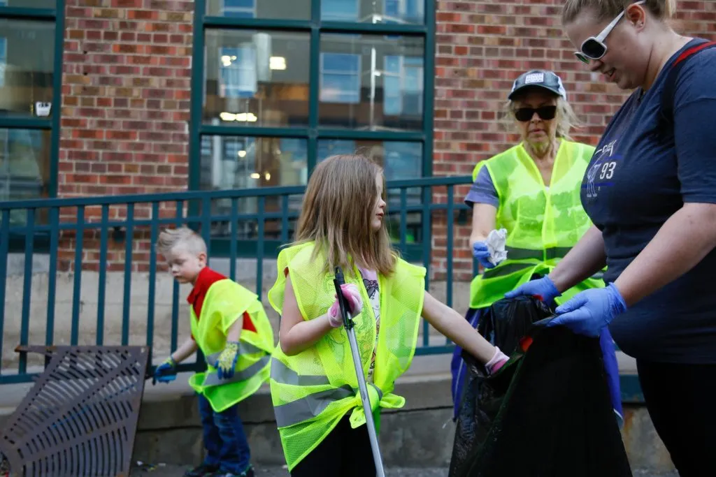 We Hit Our Neighborhood Cleanup Out Of The Ballpark! 1