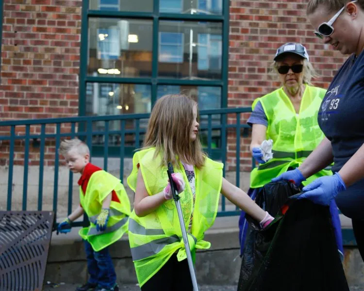We Hit Our Neighborhood Cleanup Out Of The Ballpark!