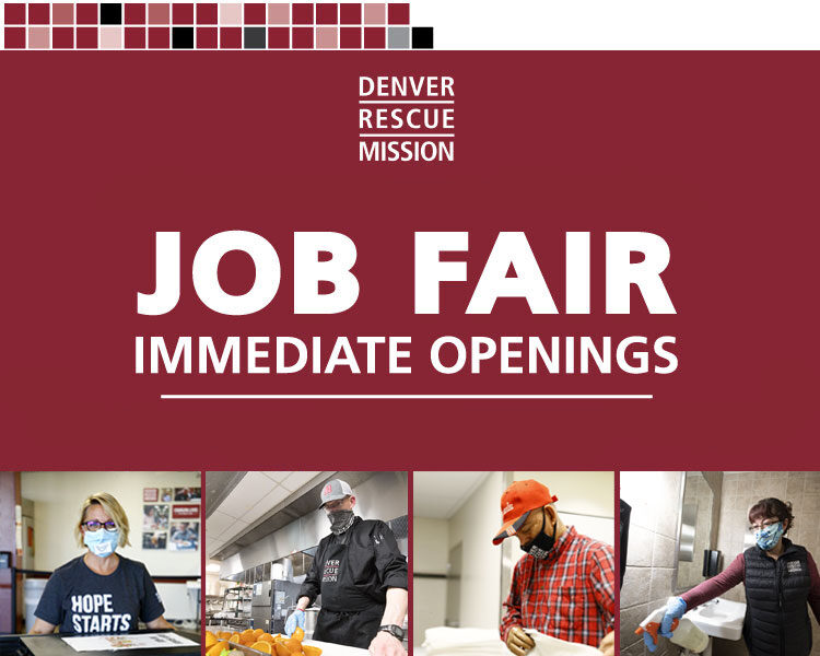 Summer Job Fair - Careers at Denver Rescue Mission