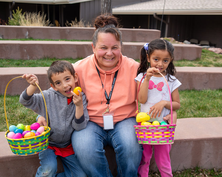 Serving Smiles Around The Mission This Easter