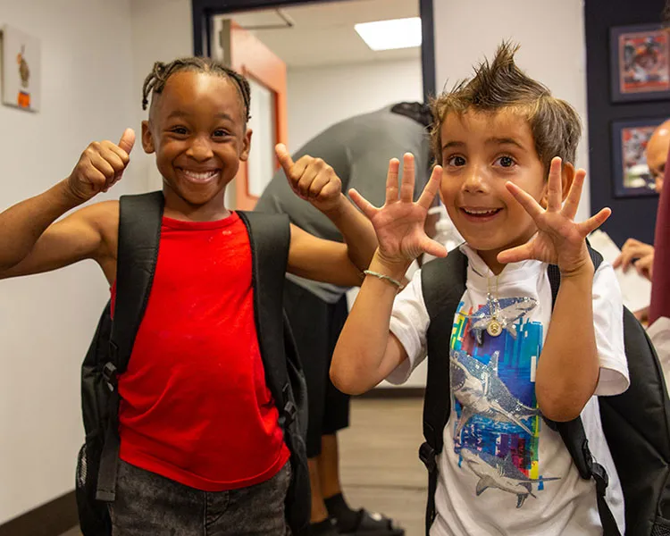 Back To School & Looking Cool: Mission Youth Receive Back-To-School Supplies