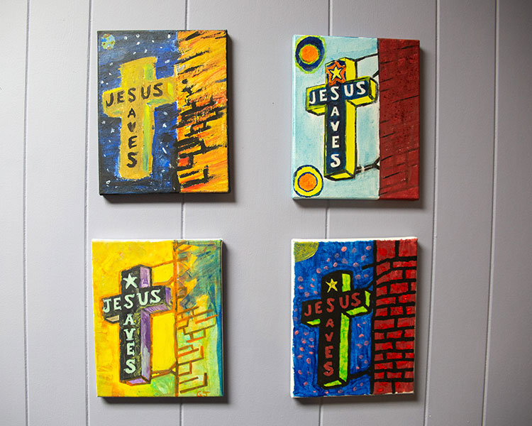 Jesus Saves Art
