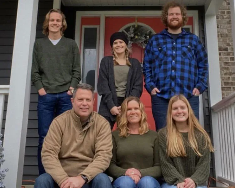 Dennis Van Kampen's family