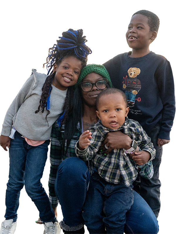 Keshia and her family